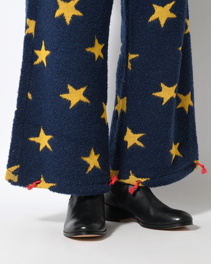 TOO MANY STARS PANTS -NAVY-