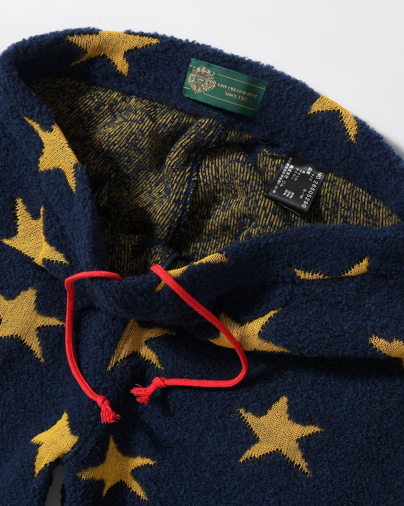 TOO MANY STARS PANTS -NAVY-