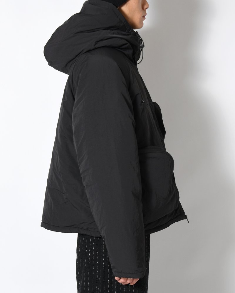 CPG MULTI POCKET PUFF JACKET -BLACK-