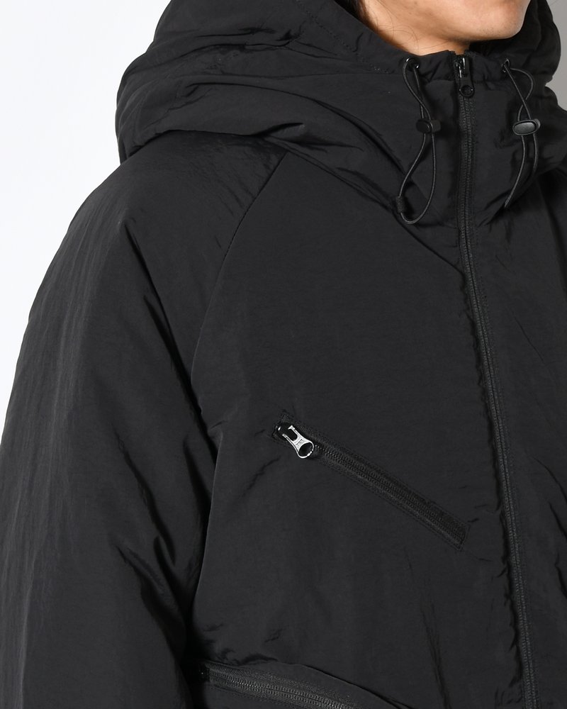 CPG MULTI POCKET PUFF JACKET -BLACK-