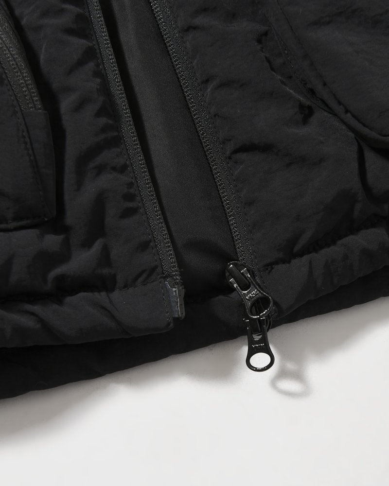 CPG MULTI POCKET PUFF JACKET -BLACK-