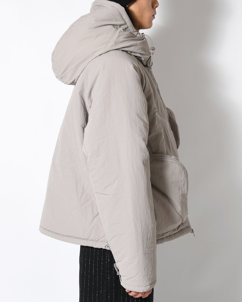 CPG MULTI POCKET PUFF JACKET -GRAY-
