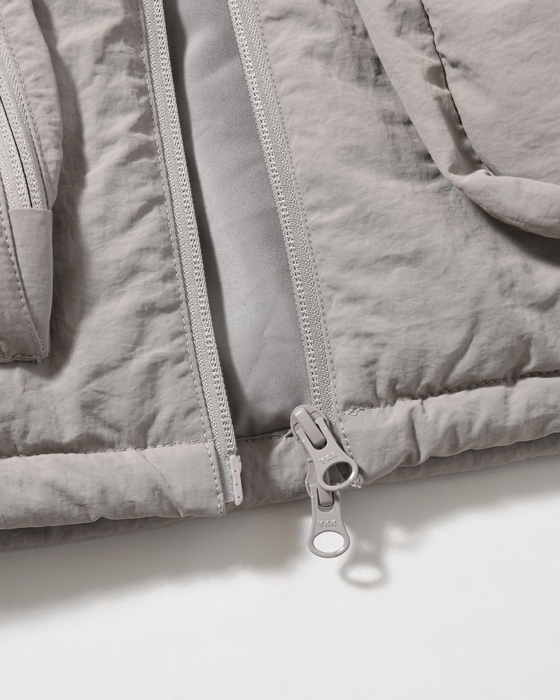 CPG MULTI POCKET PUFF JACKET -GRAY-