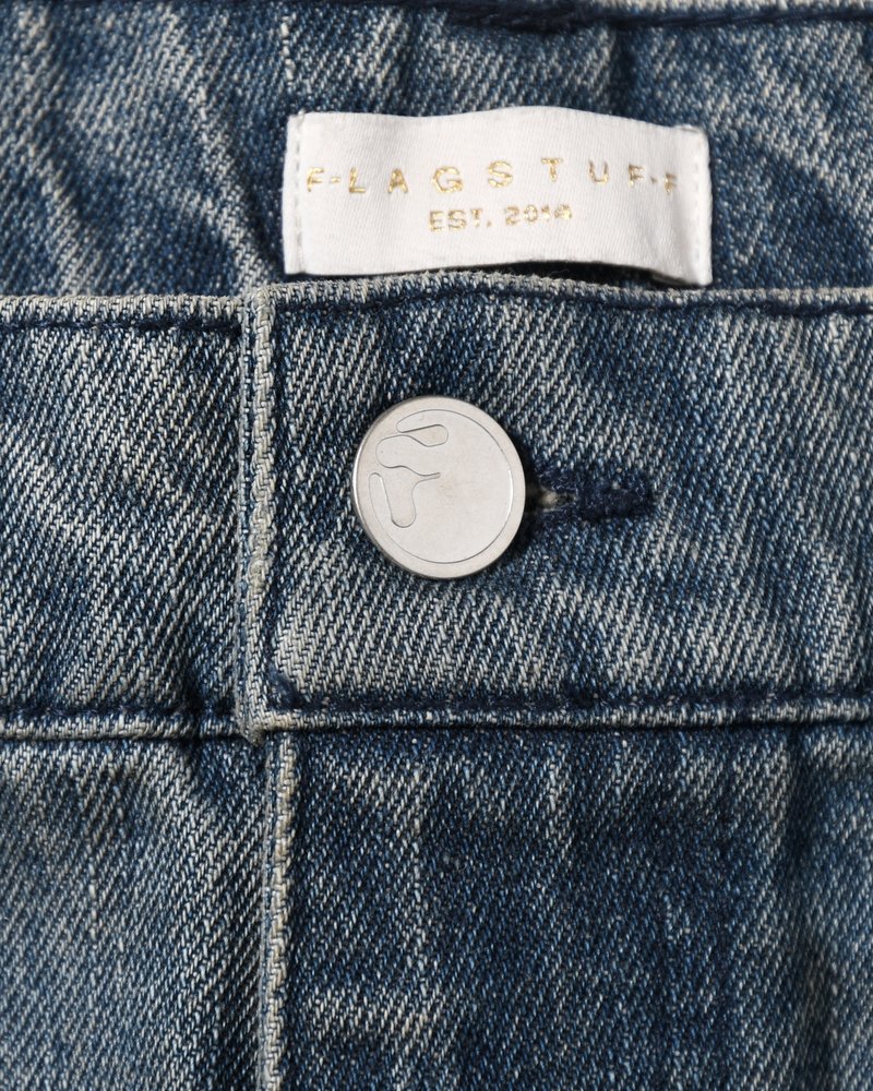 5POCKET DENIM BAGGY TROUSER -INDIGO-