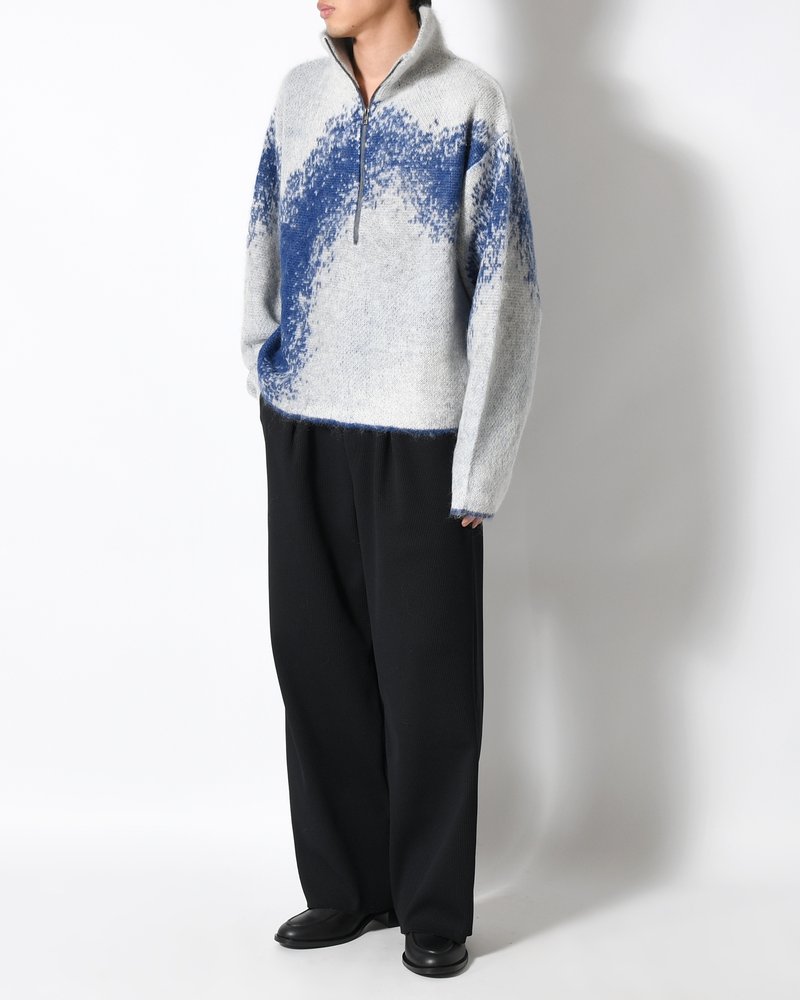 GRADATION H/Z SWEATER -BLUE-
