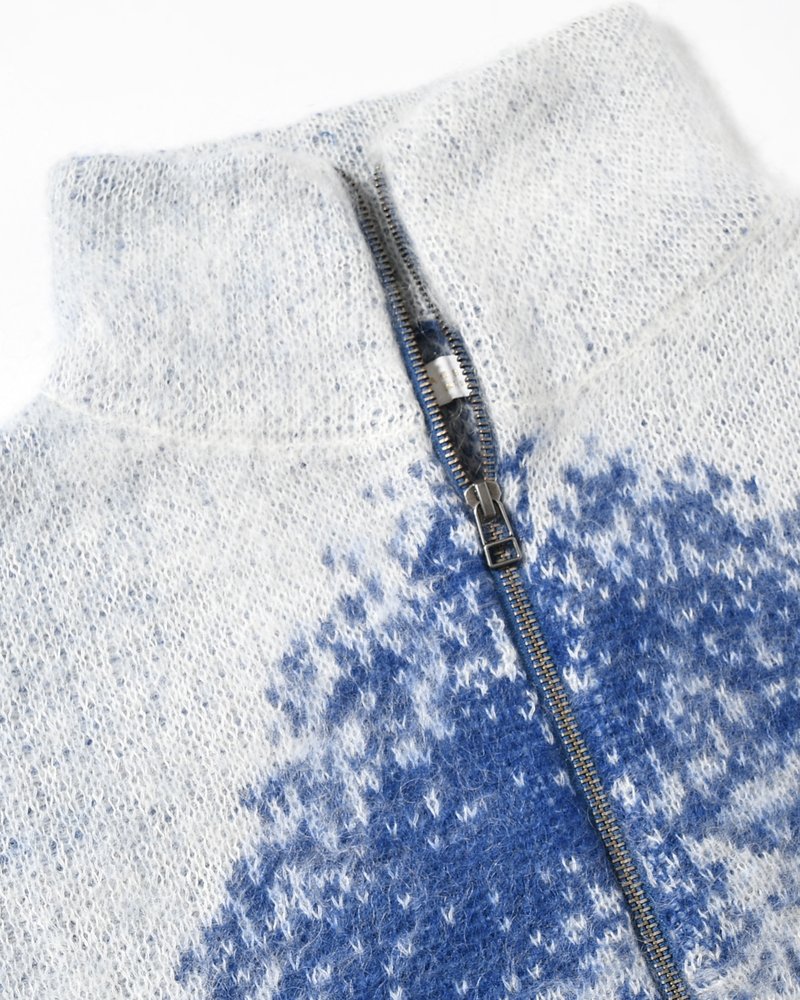 GRADATION H/Z SWEATER -BLUE-