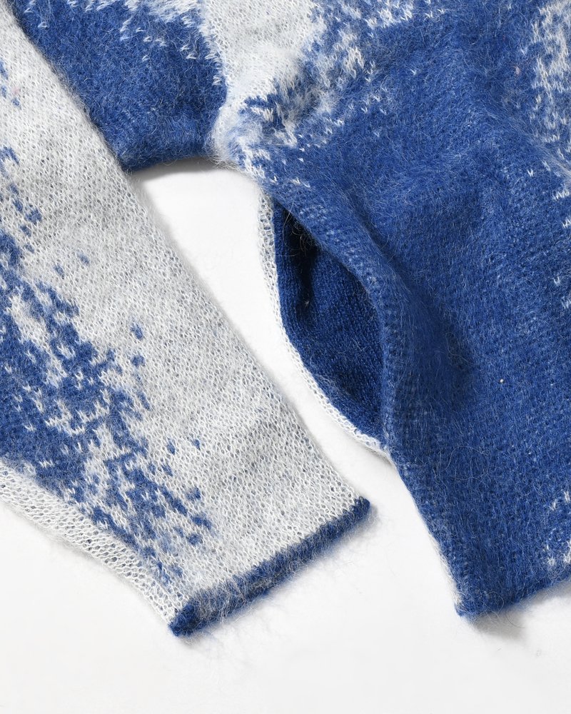 GRADATION H/Z SWEATER -BLUE-