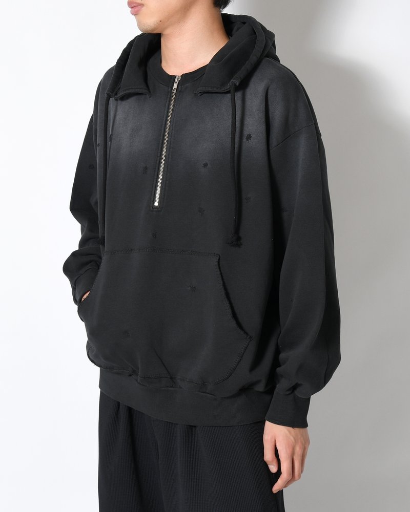 BORO H/Z HOODIE -BLACK-