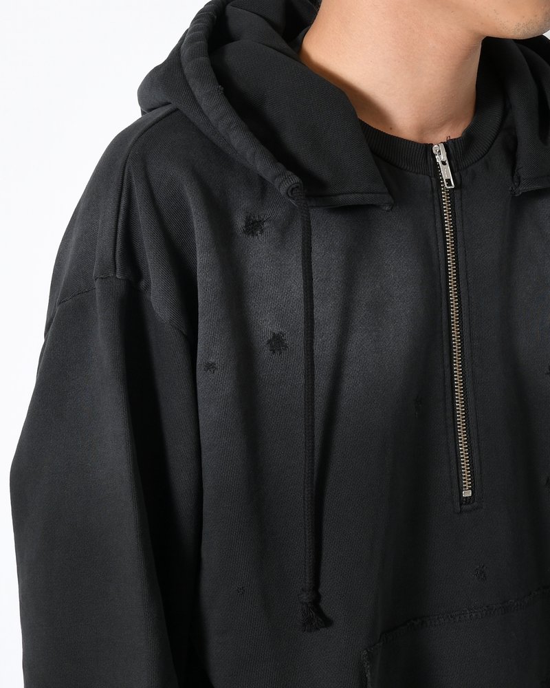 BORO H/Z HOODIE -BLACK-