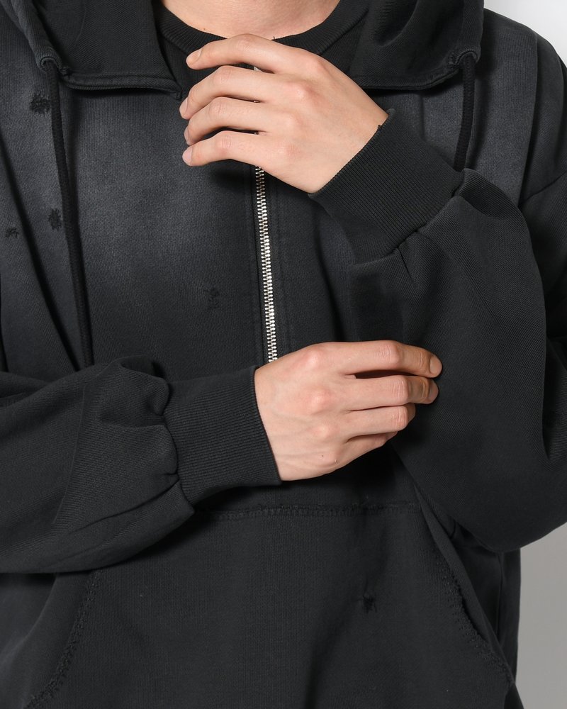 BORO H/Z HOODIE -BLACK-
