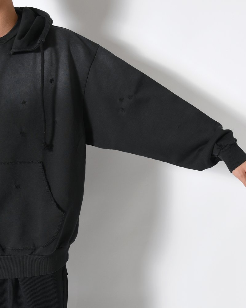 BORO H/Z HOODIE -BLACK-
