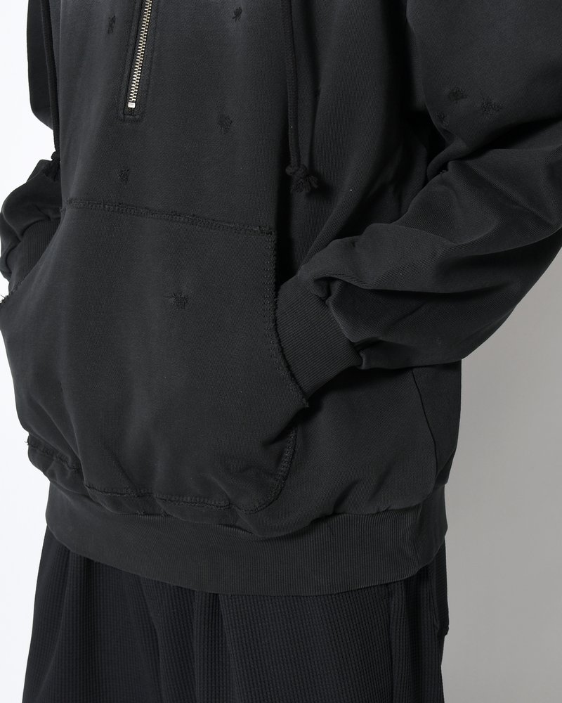 BORO H/Z HOODIE -BLACK-