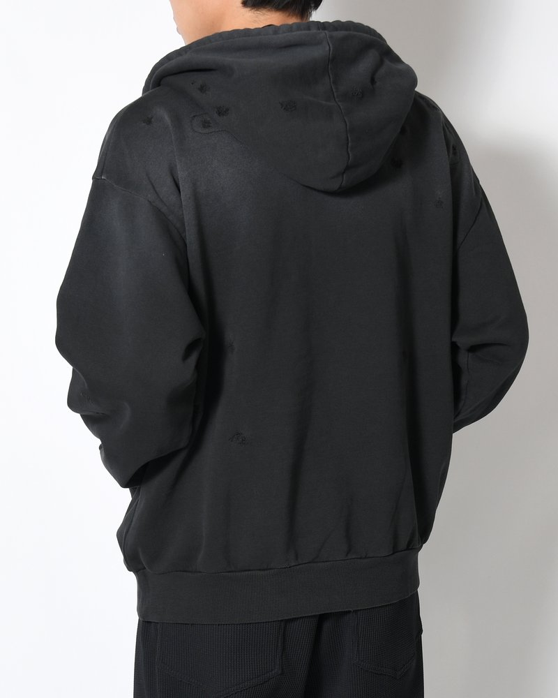 BORO H/Z HOODIE -BLACK-