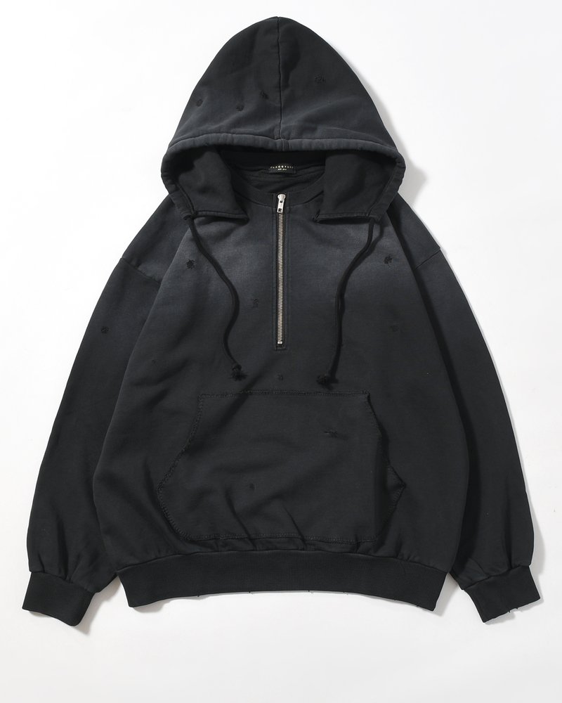 BORO H/Z HOODIE -BLACK-