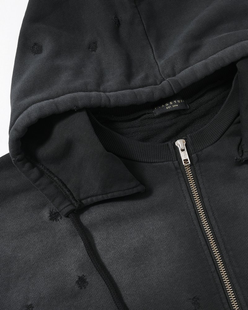 BORO H/Z HOODIE -BLACK-