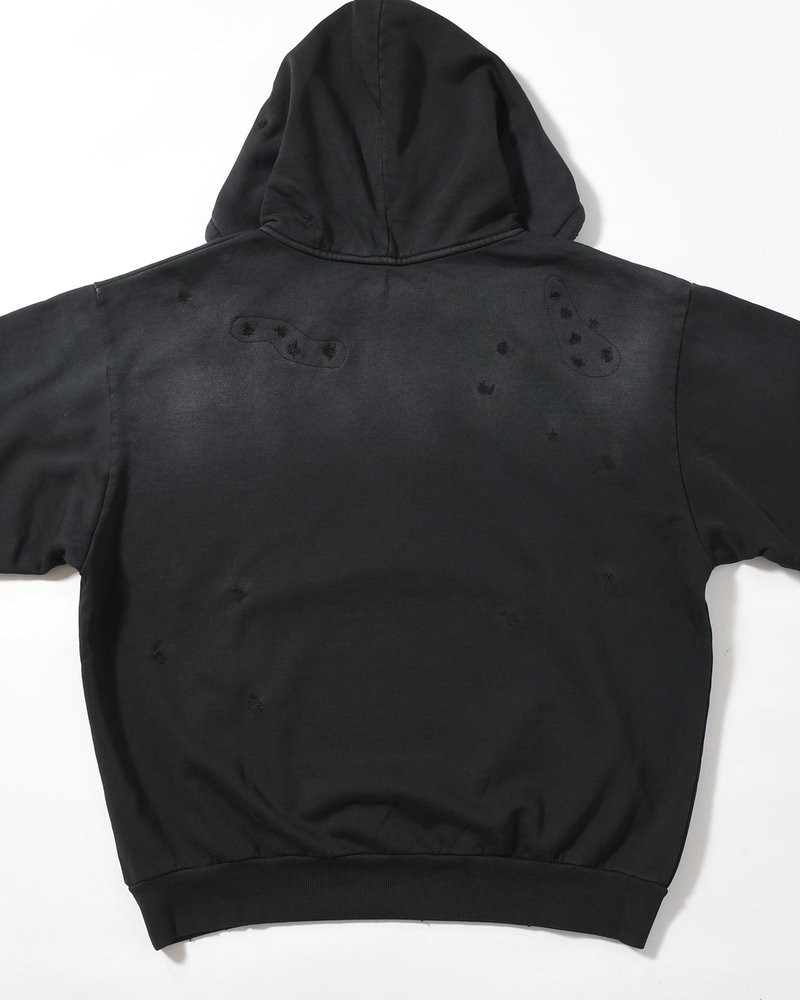 BORO H/Z HOODIE -BLACK-