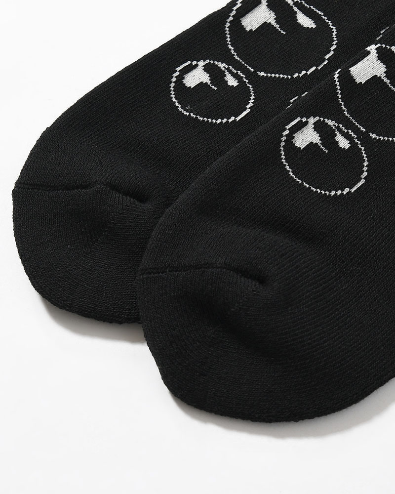 SYMBOL LOGO SOCKS -BLACK-