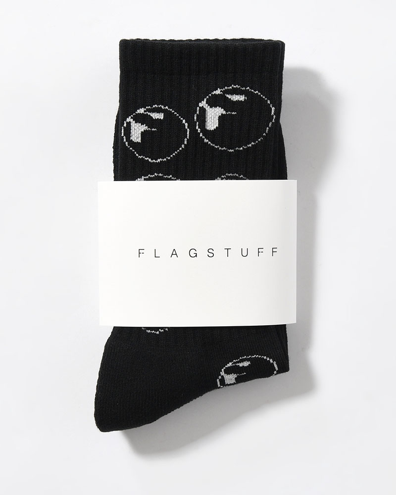 SYMBOL LOGO SOCKS -BLACK-