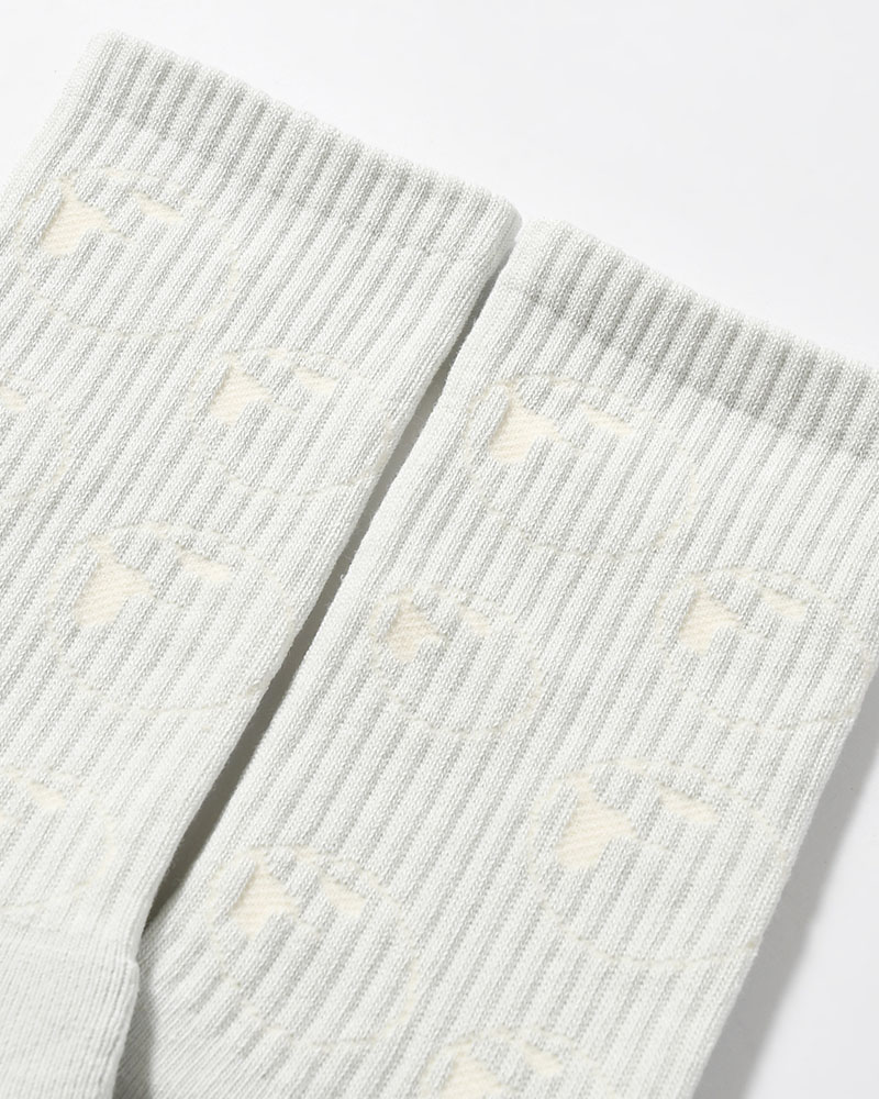 SYMBOL LOGO SOCKS -GRAY-