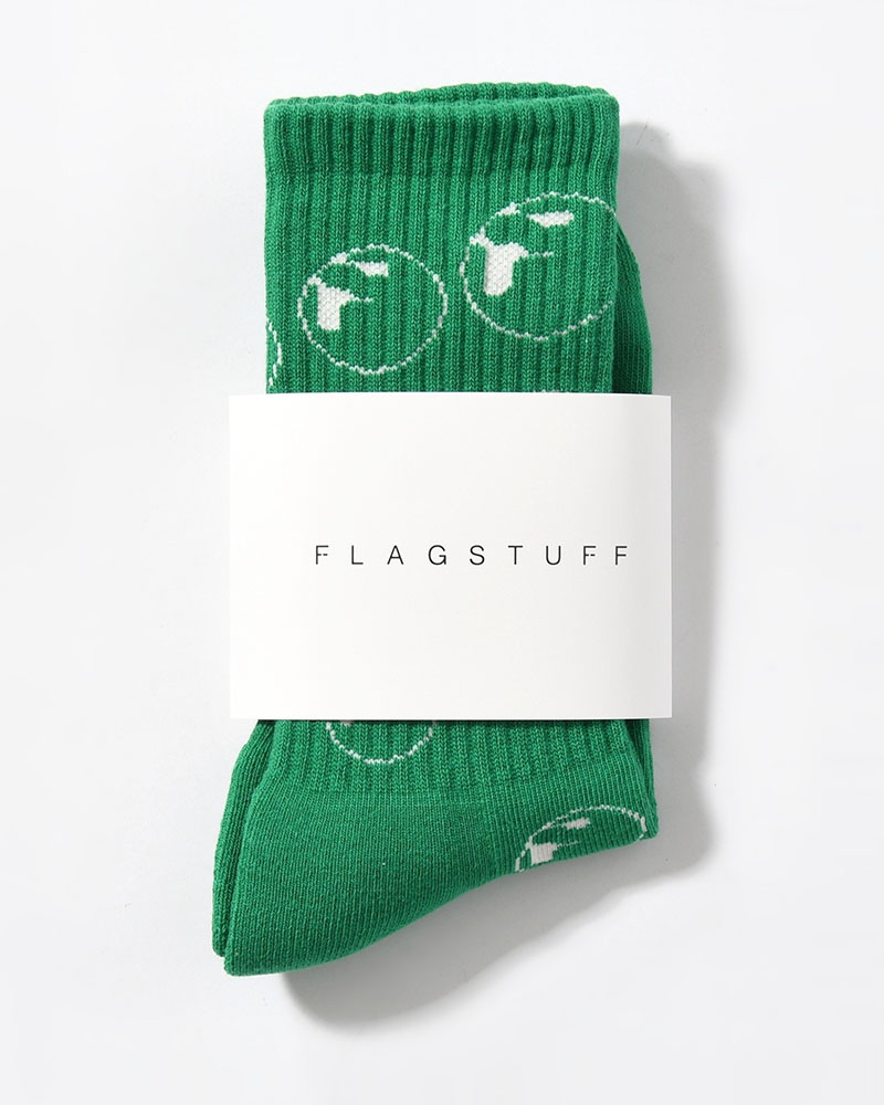 SYMBOL LOGO SOCKS -GREEN-