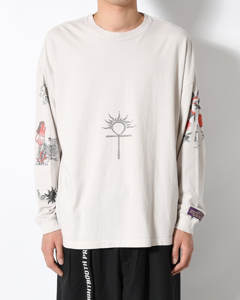 RODMAN L/S TEE -FROST GRAY-