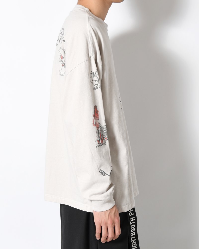 RODMAN L/S TEE -FROST GRAY-