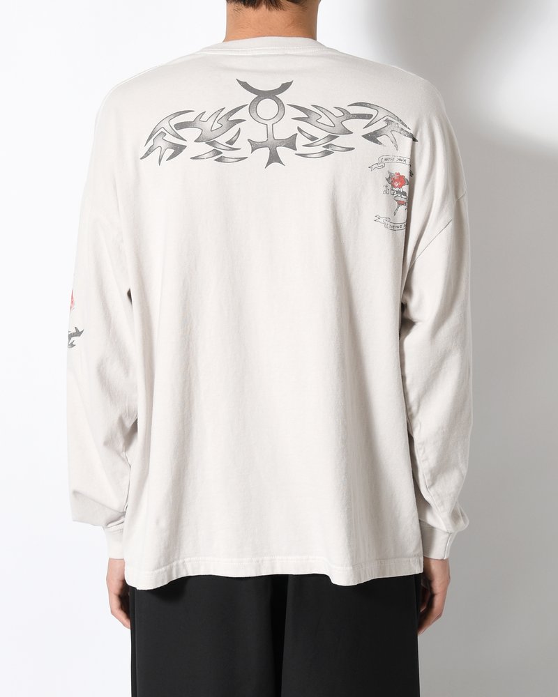 RODMAN L/S TEE -FROST GRAY-