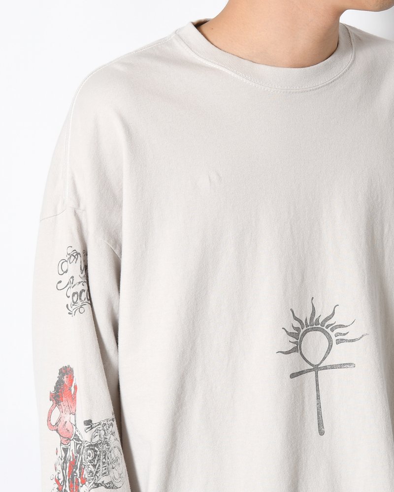 RODMAN L/S TEE -FROST GRAY-