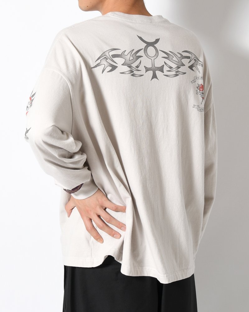 RODMAN L/S TEE -FROST GRAY-
