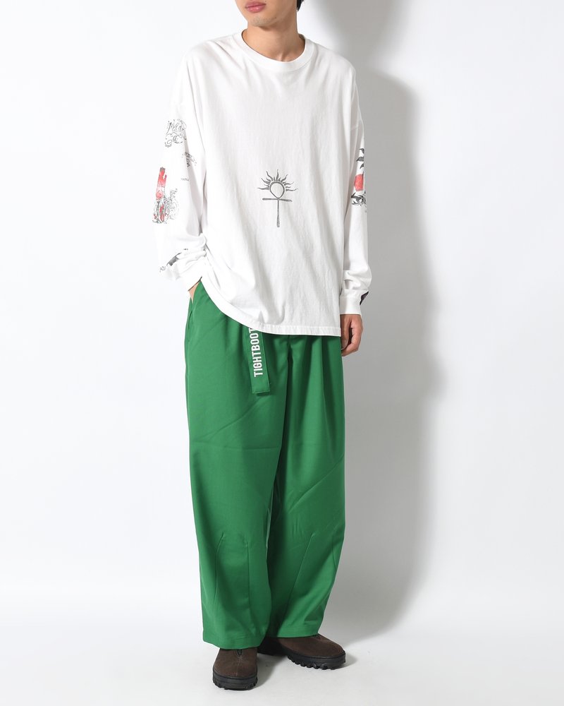 RODMAN L/S TEE -WHITE-