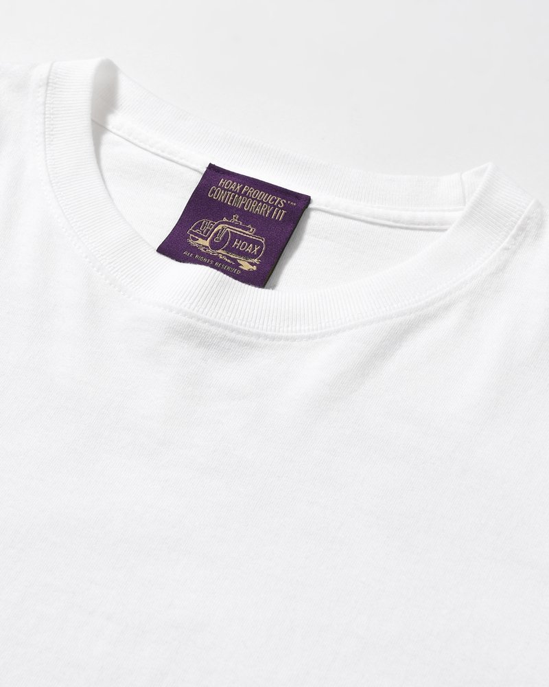 RODMAN L/S TEE -WHITE-