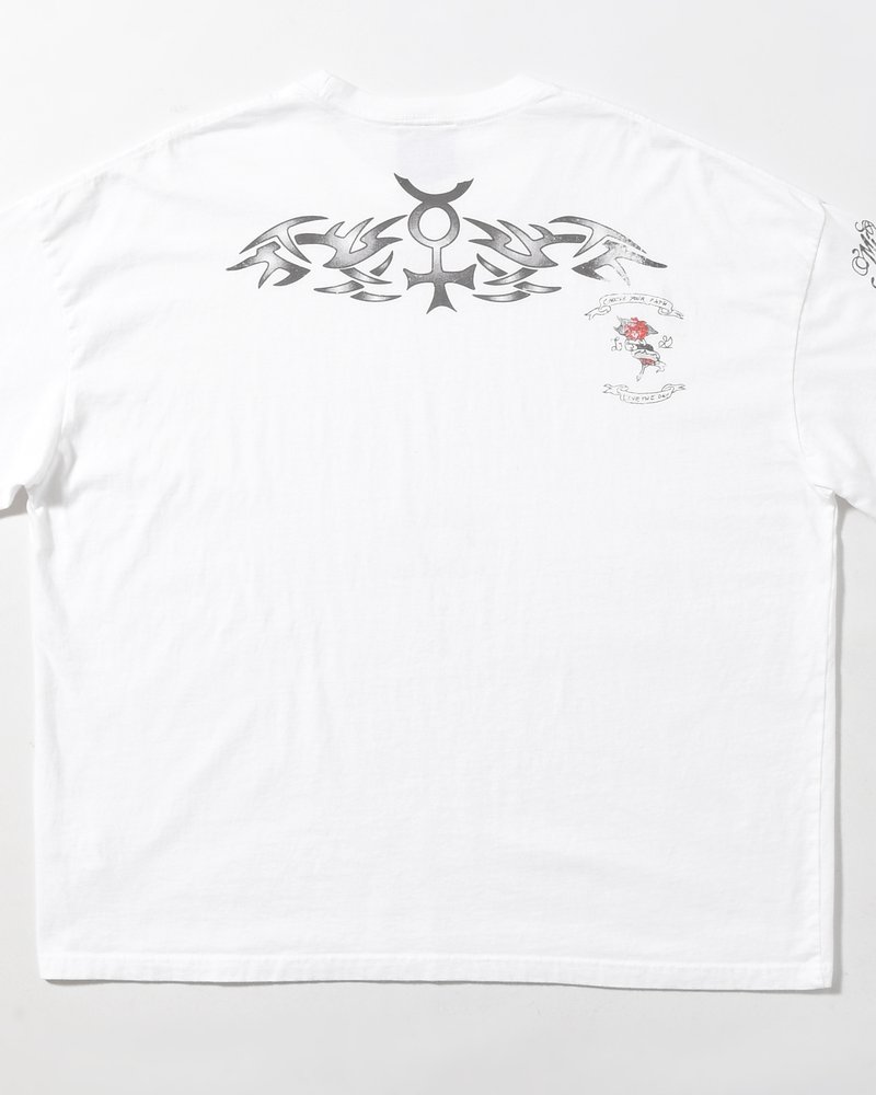 RODMAN L/S TEE -WHITE-