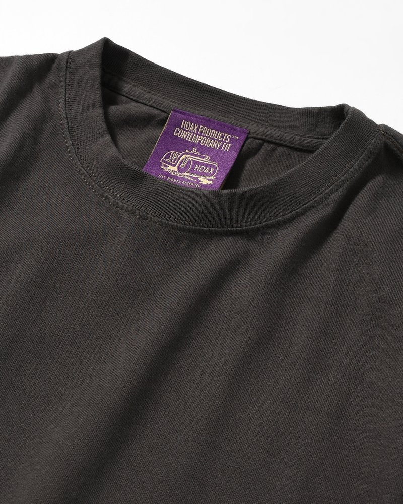 DUMPSTER L/S TEE -CHARCOAL-