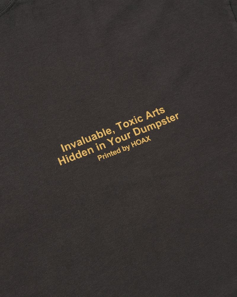 DUMPSTER L/S TEE -CHARCOAL-