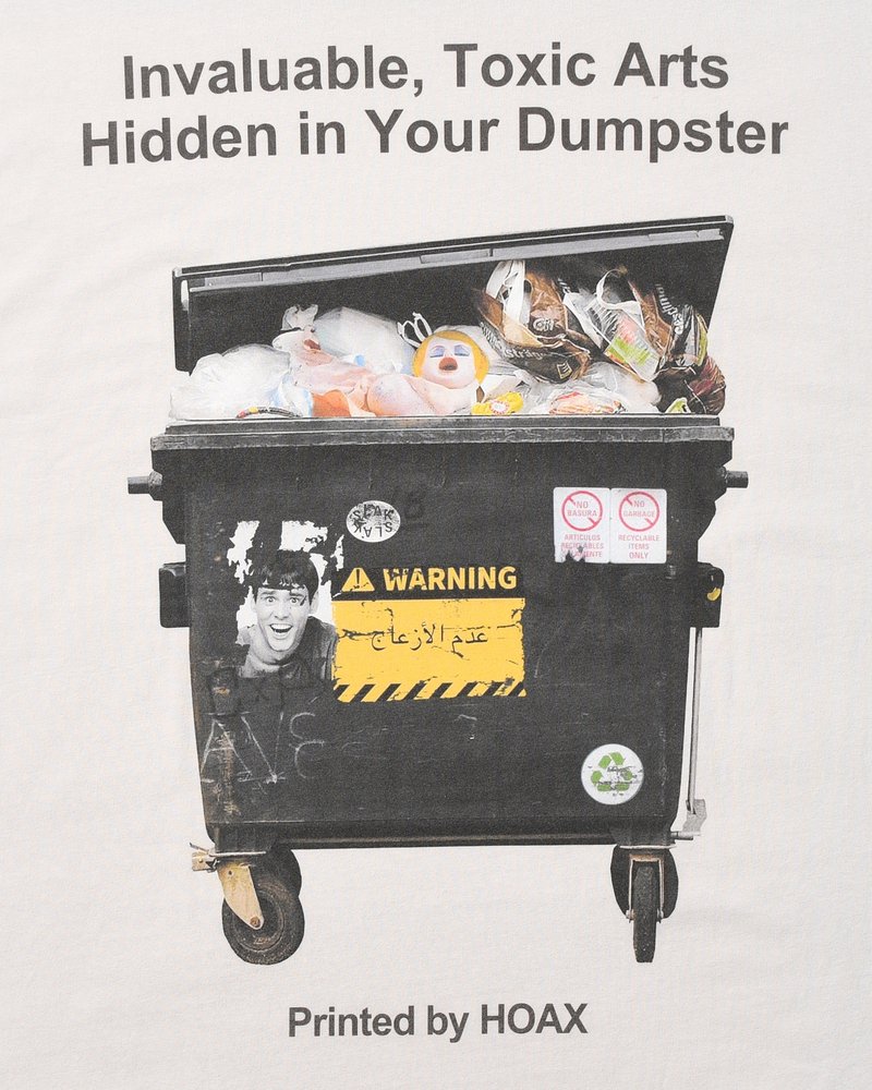 DUMPSTER L/S TEE -FROST GRAY-