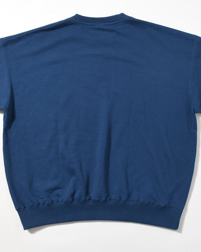 XXL CREWNECK SWEATSHIRT -D.BLUE-