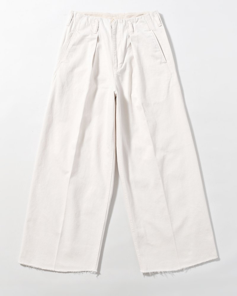 TUCK-BAGGY TYPE 3 Surface dyeing Denim -FADE PINK-