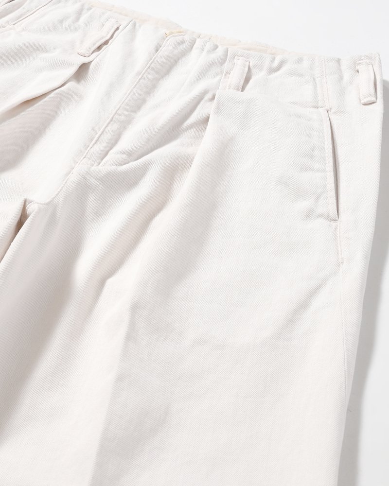 TUCK-BAGGY TYPE 3 Surface dyeing Denim -FADE PINK-