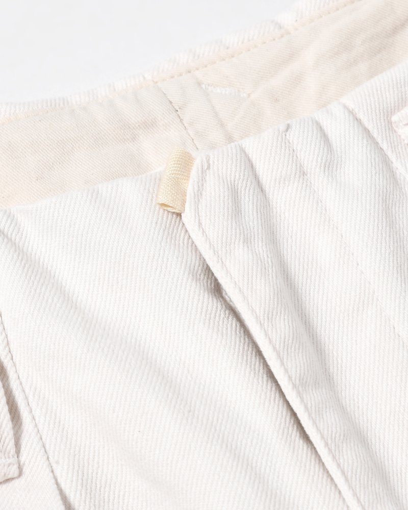TUCK-BAGGY TYPE 3 Surface dyeing Denim -FADE PINK-