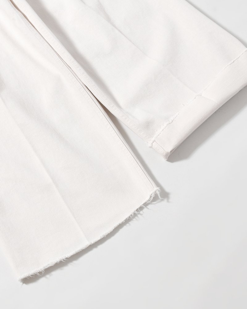 TUCK-BAGGY TYPE 3 Surface dyeing Denim -FADE PINK-