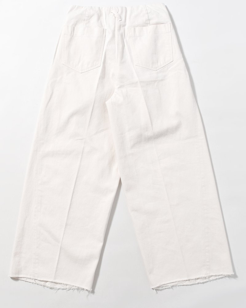 TUCK-BAGGY TYPE 3 Surface dyeing Denim -FADE PINK-