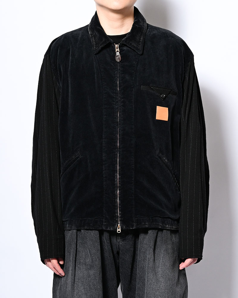 COMBINATION DRIZZLER JACKET -BLACK-