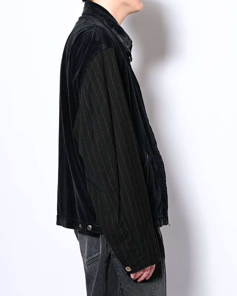 COMBINATION DRIZZLER JACKET -BLACK-