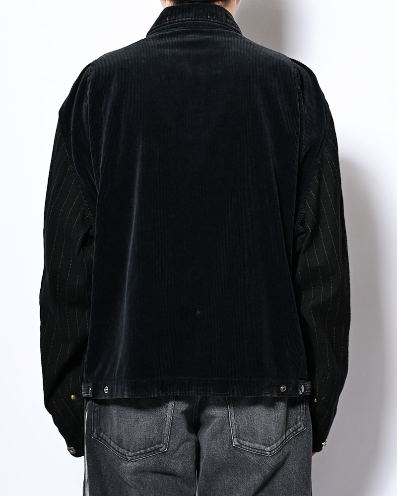 COMBINATION DRIZZLER JACKET -BLACK-