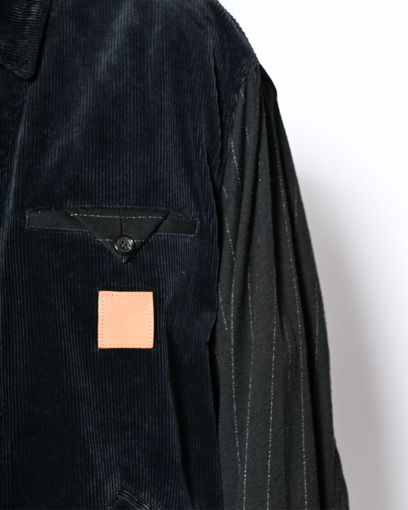 COMBINATION DRIZZLER JACKET -BLACK-