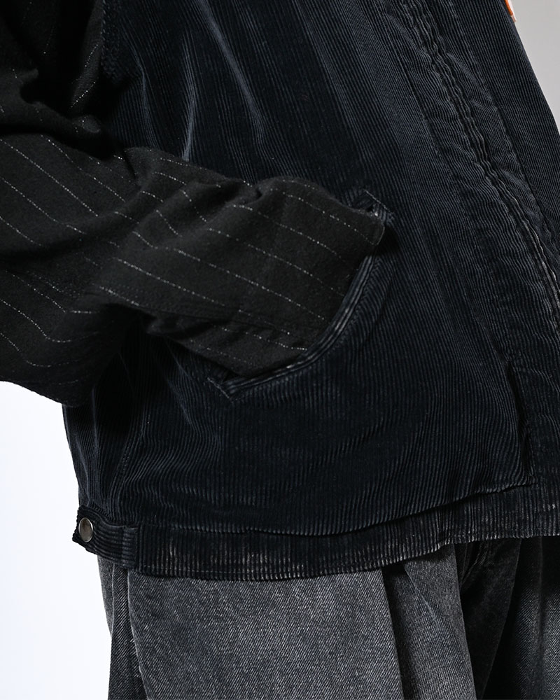 COMBINATION DRIZZLER JACKET -BLACK-