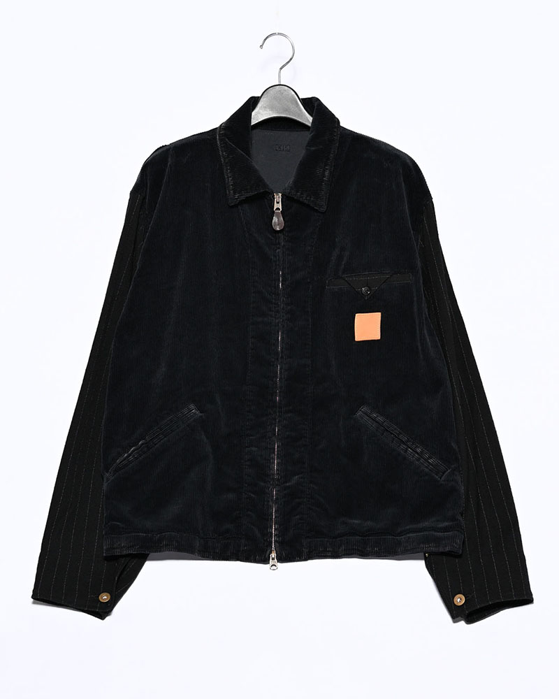 COMBINATION DRIZZLER JACKET -BLACK-