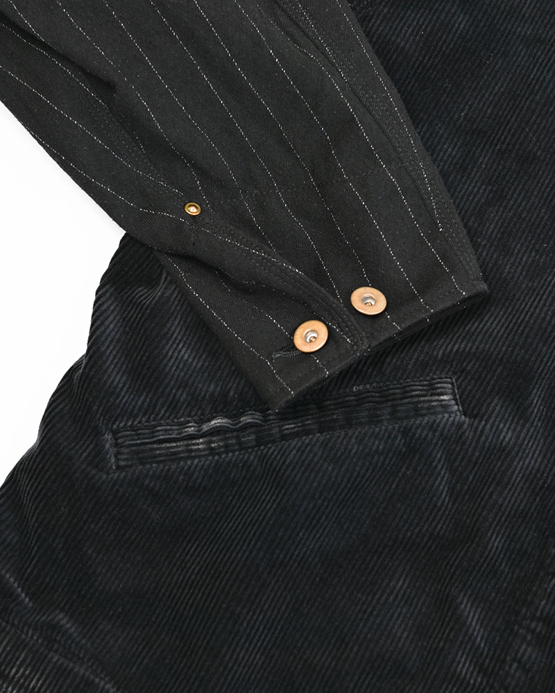 COMBINATION DRIZZLER JACKET -BLACK-