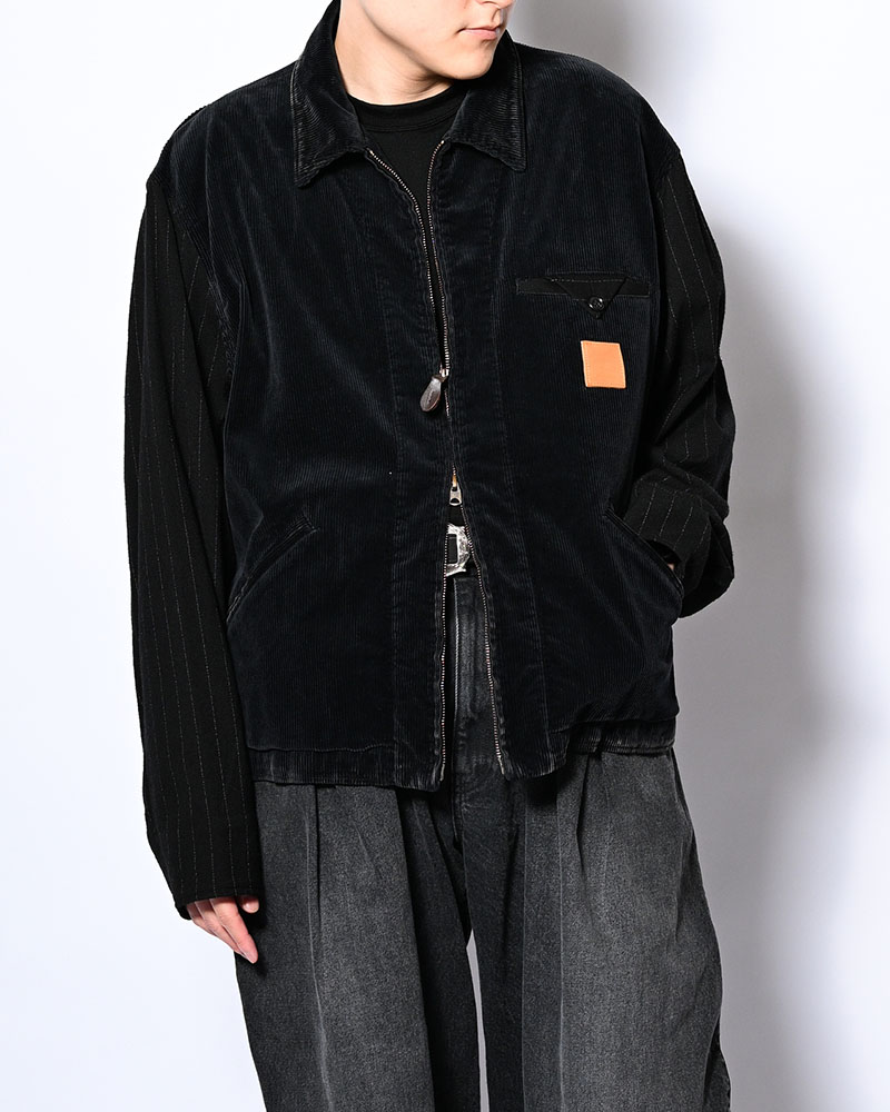 COMBINATION DRIZZLER JACKET -BLACK-