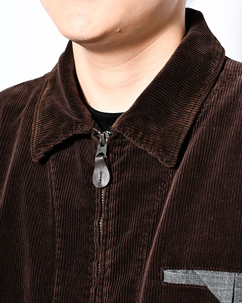 COMBINATION DRIZZLER JACKET -BROWN-